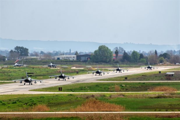 Αμερικανικά μαχητικά στην άσκηση ΗΝΙΟΧΟΣ 23