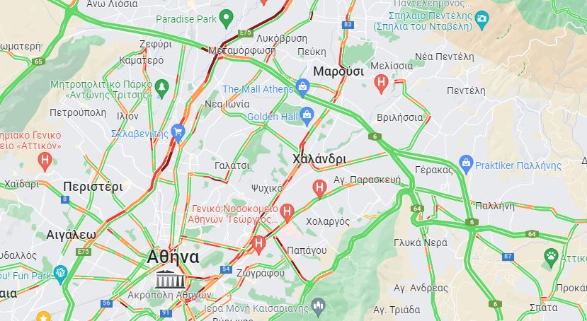 Κίνηση- χάρτης