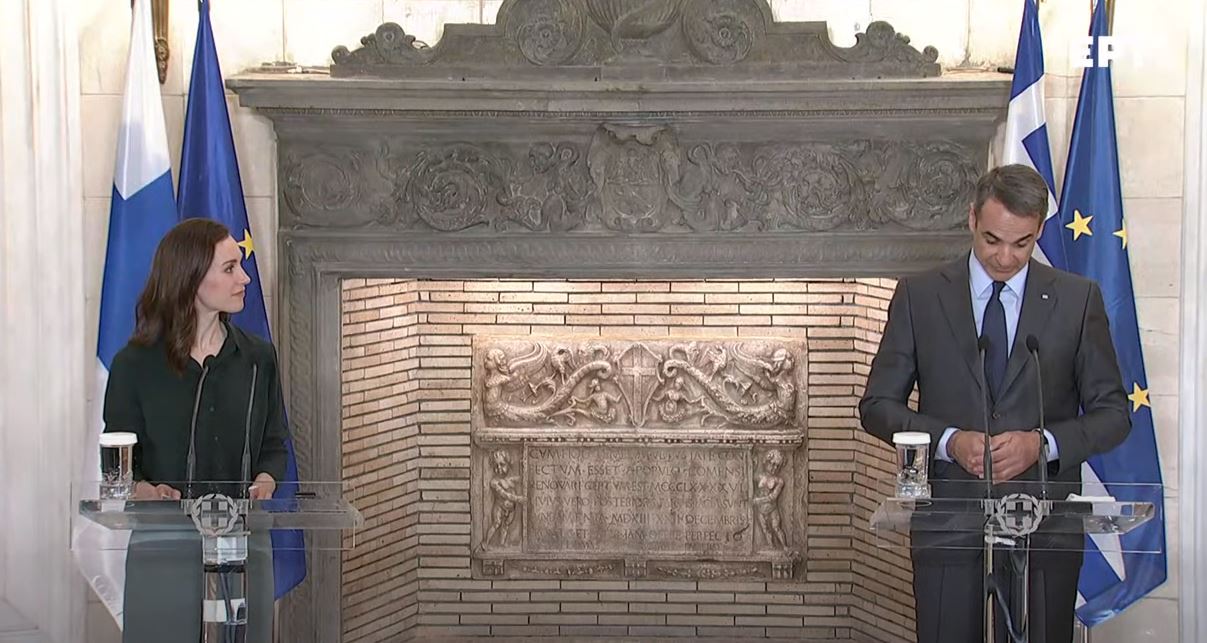 LIVE – Οι κοινές δηλώσεις Κυριάκου Μητσοτάκη – Σάνα Μάριν