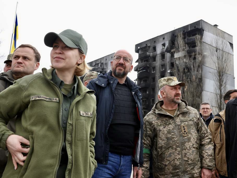 Σαρλ Μισέλ: Η ιστορία δεν θα ξεχάσει τα εγκλήματα πολέμου που διαπράχθηκαν στην Ουκρανία
