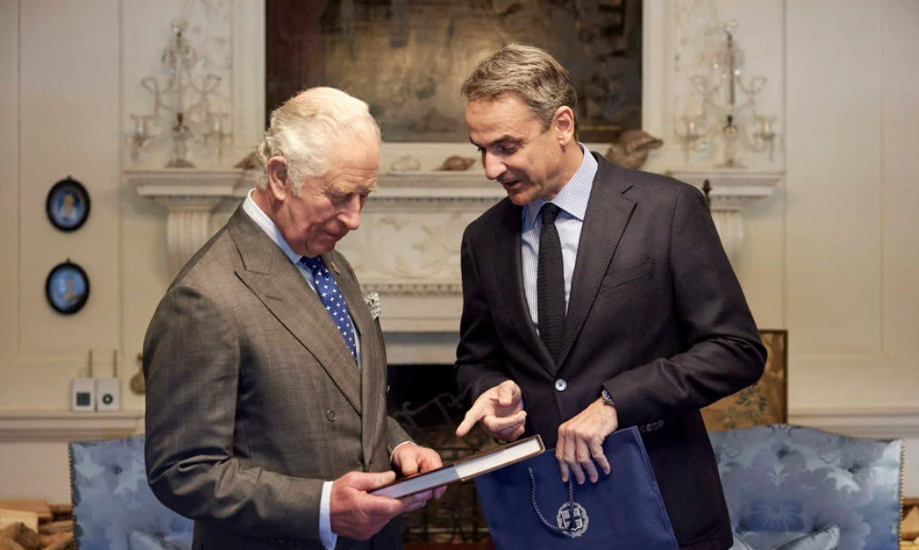 Ανάρτηση στα ελληνικά έκανε ο πρίγκιπας Κάρολος μετά τη συνάντηση με τον Κυριάκο Μητσοτάκη