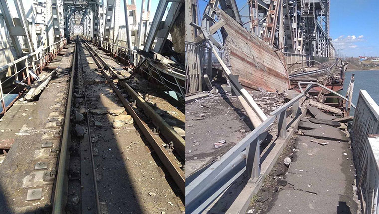 Πόλεμος στην Ουκρανία: Ρωσικό χτύπημα στα σύνορα με τη Μολδαβία – Ζημιές σε γέφυρα στον ποταμό Δνείστερο