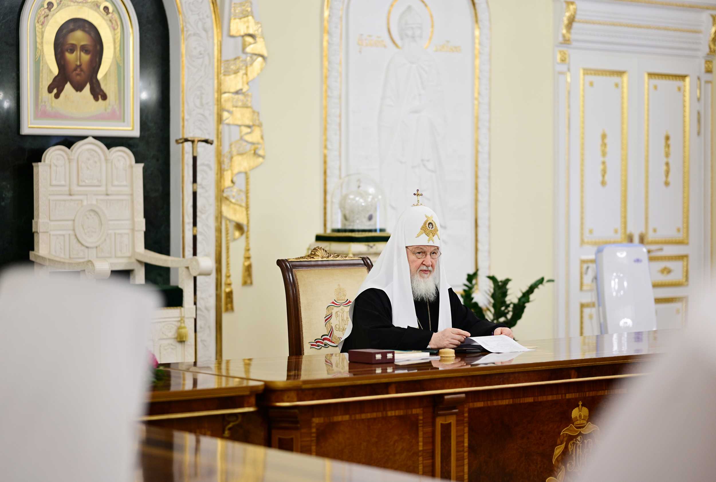 Πατριάρχης Κύριλλος: Καλεί τον λαό να συσπειρωθεί γύρω από τον Βλαντίμιρ Πούτιν