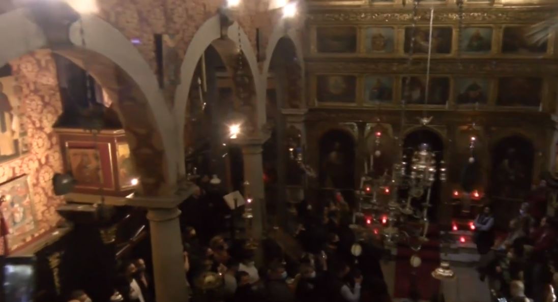 Κέρκυρα: Πρώτη Ανάσταση στην Παναγία των Ξένων – “Σείστηκε” ο ναός