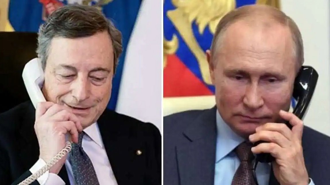 Βλαντίμιρ Πούτιν - Μάριο Ντράγκι