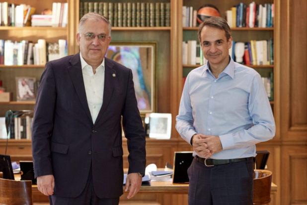 Κυριάκος Μητσοτάκης Τάκης Θεοδωρικάκος