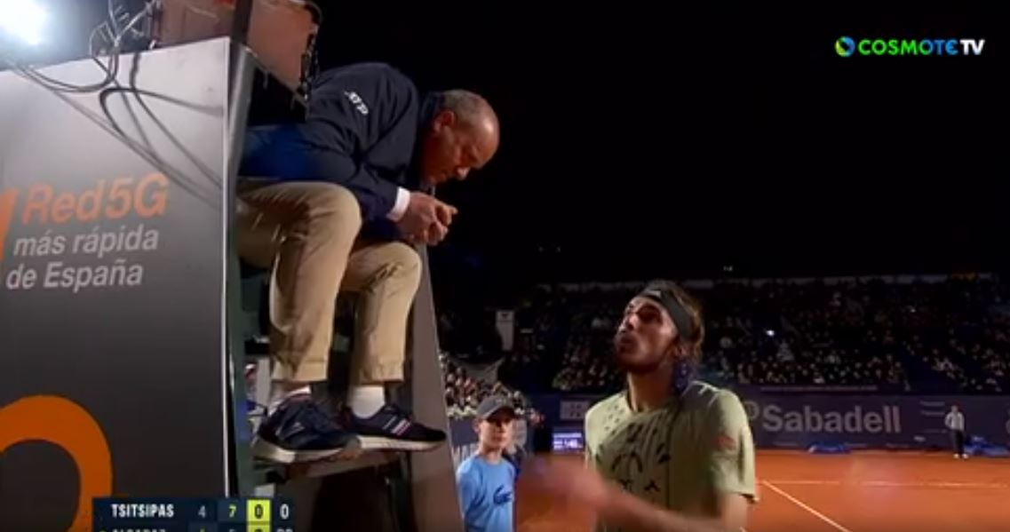 Στέφανος Τσιτσιπάς: Το επεισόδιο με τον διαιτητή και η αντίδραση του πατέρα του