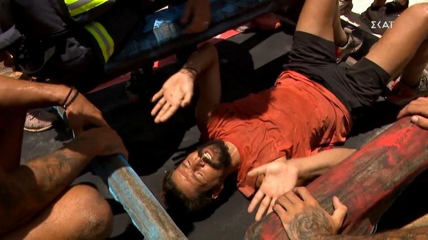 Survivor: Άσχημος τραυματισμός για τον Απόστολο Ρουβά – ΒΙΝΤΕΟ