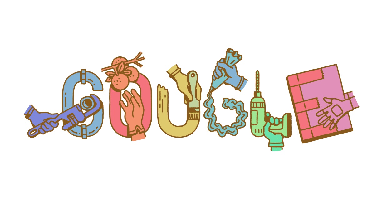 Αφιερωμένο στην Εργατική Πρωτομαγιά το Doodle της Google – ΦΩΤΟ