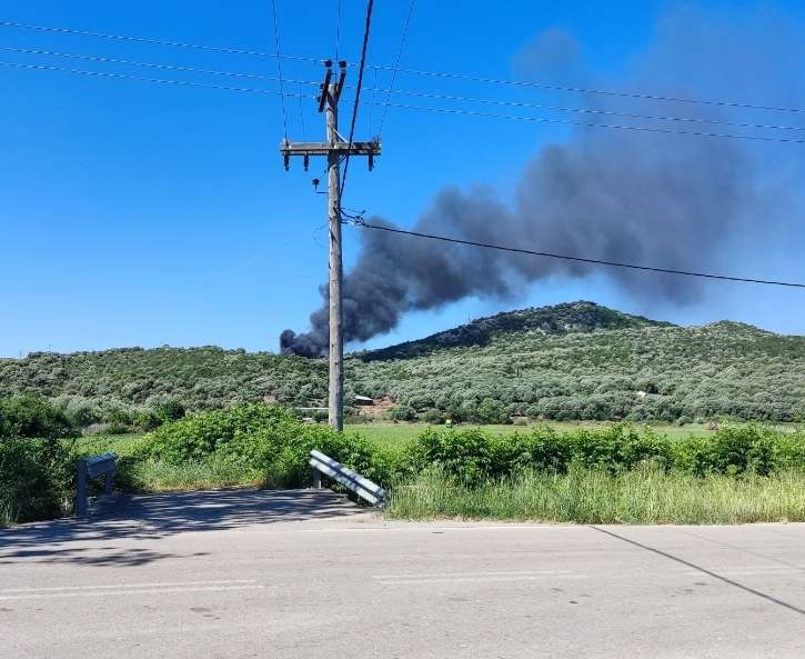 Φωτιά στη Βόνιτσα