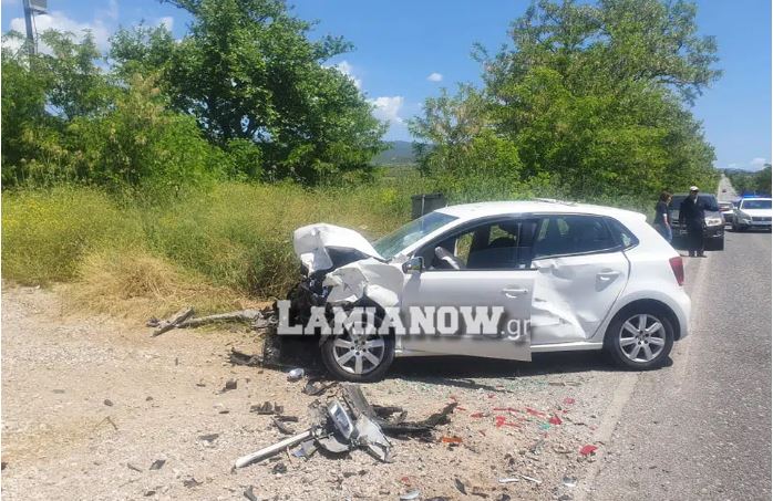 Λαμία- τροχαίο