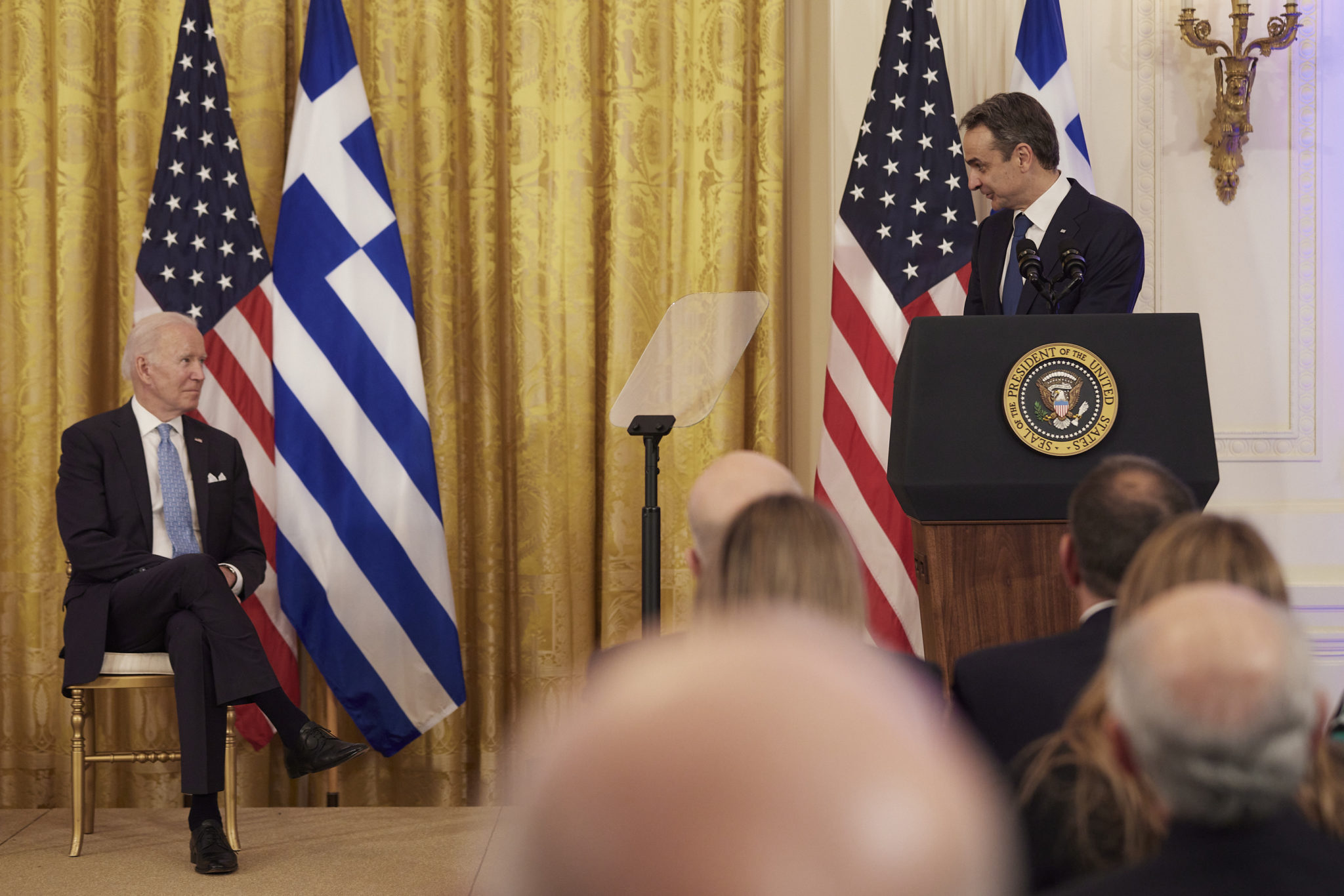 Κυριάκος Μητσοτάκης - Τζο Μπάιντεν