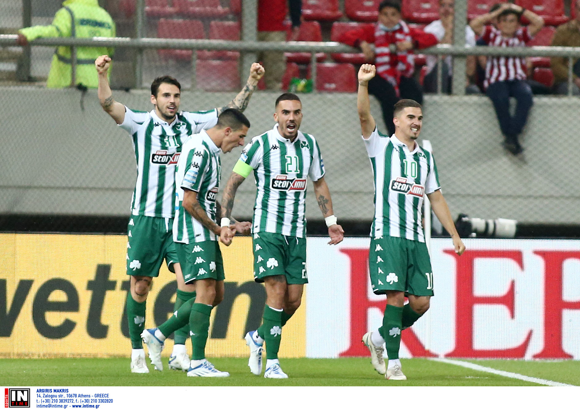 Ολυμπιακός – Παναθηναϊκός 1-2: Σπουδαίο «διπλό» Ευρώπης στο Φάληρο