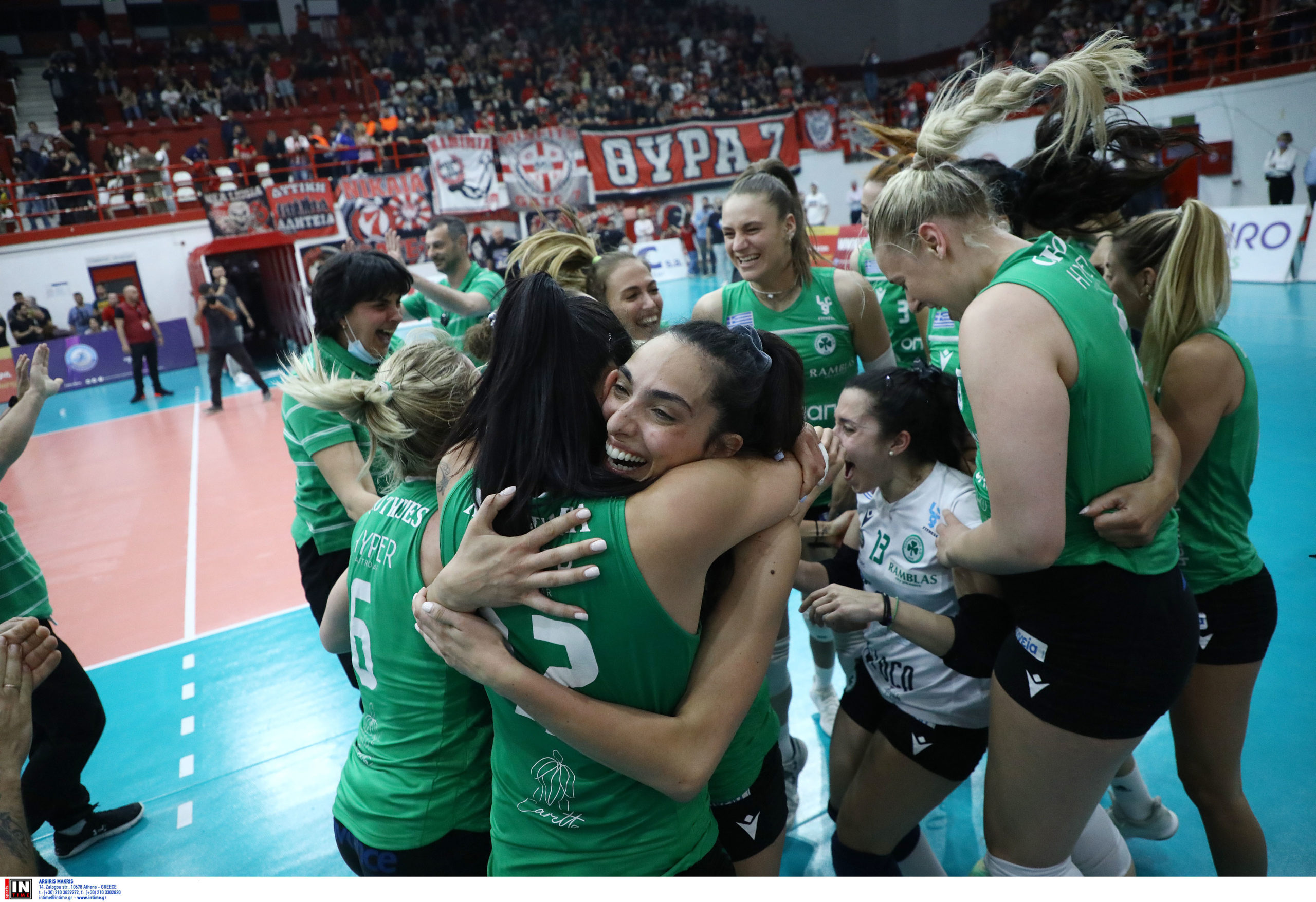 Ολυμπιακός – Παναθηναϊκός 1-3: «Βασίλισσες» μετά από 11 χρόνια στο βόλεϊ – ΒΙΝΤΕΟ