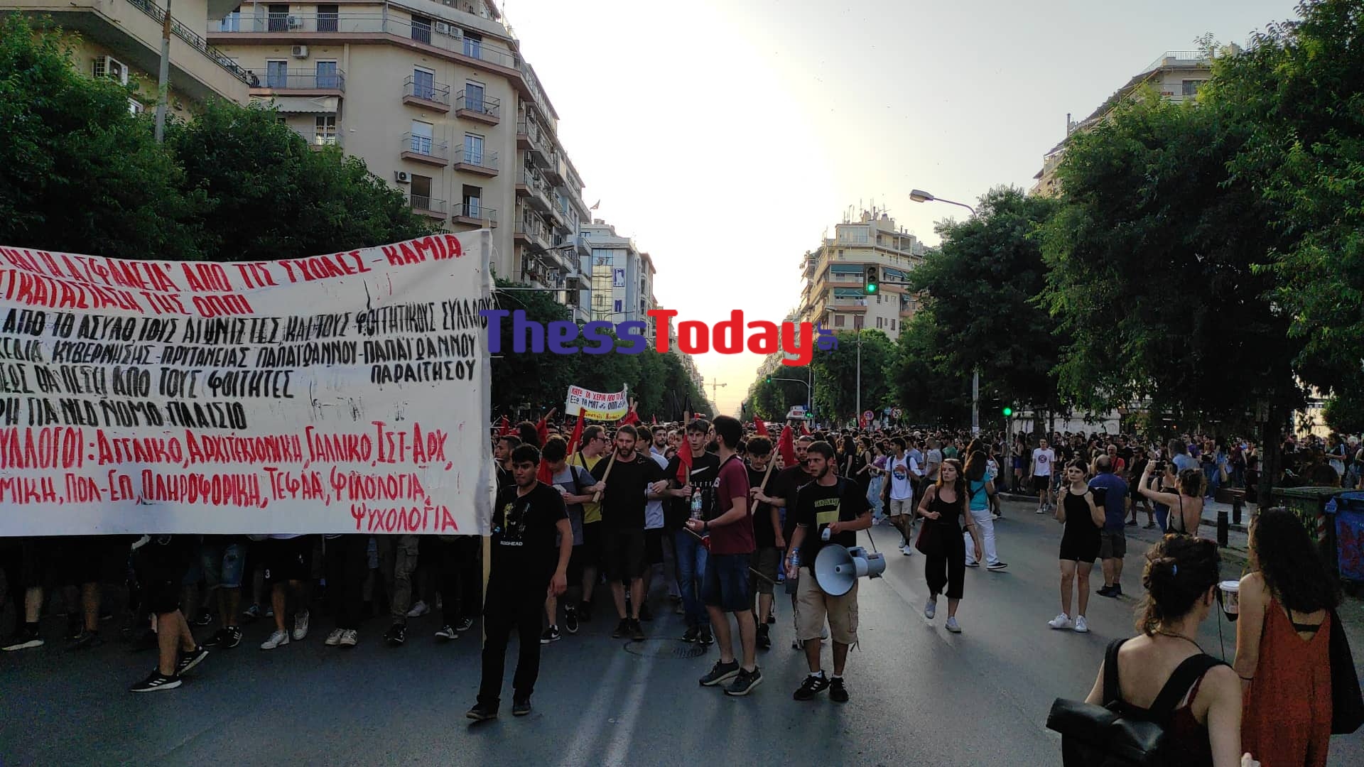 επεισόδια ΑΠΘ - Θεσσαλονίκη