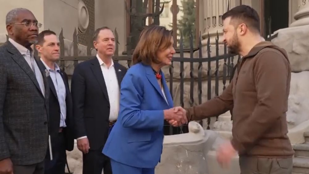 Ζελένσκι Πελόζι