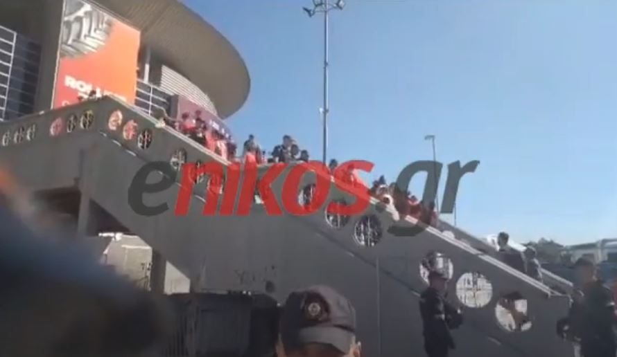 Final Four Euroleague: Οι οπαδοί του Ολυμπιακού πλημμύρισαν το Βελιγράδι – Ισχυρή η “ερυθρόλευκη” εξέδρα