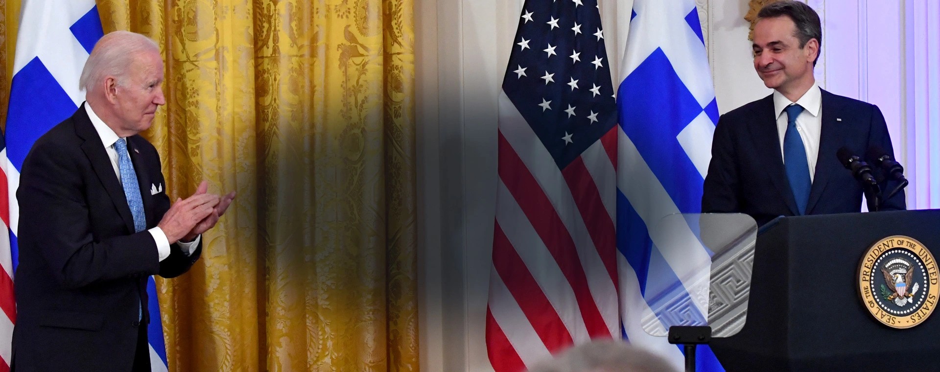 Μηνύματα Μπάιντεν-Μητσοτάκη προς τη Ρωσία – «Οποιαδήποτε παραβίαση εθνικής κυριαρχίας θα απαντηθεί», είπε ο Έλληνας πρωθυπουργός