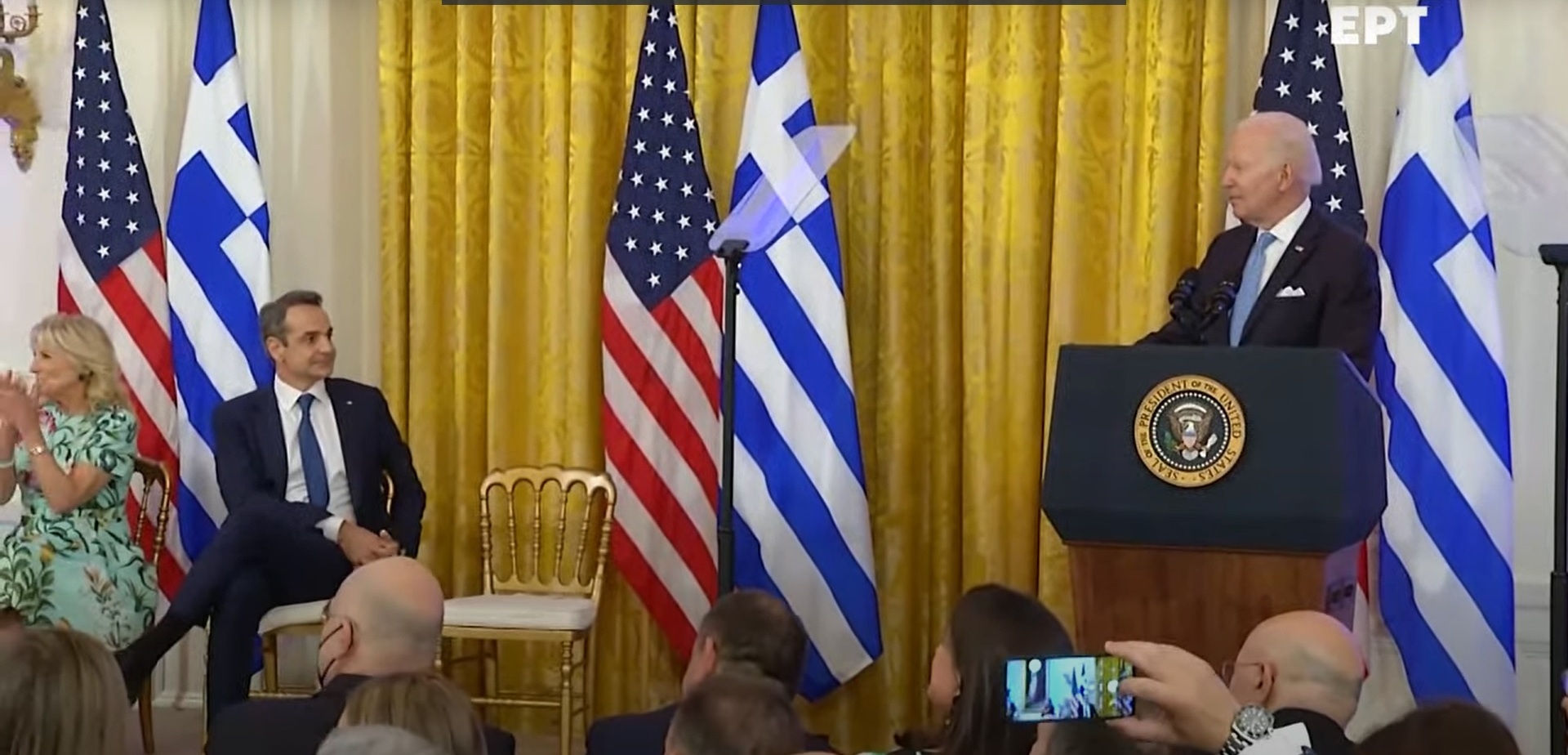 LIVE- Μπάιντεν-Μητσοτάκης στον Λευκό Οίκο – Οι πρώτες δηλώσεις