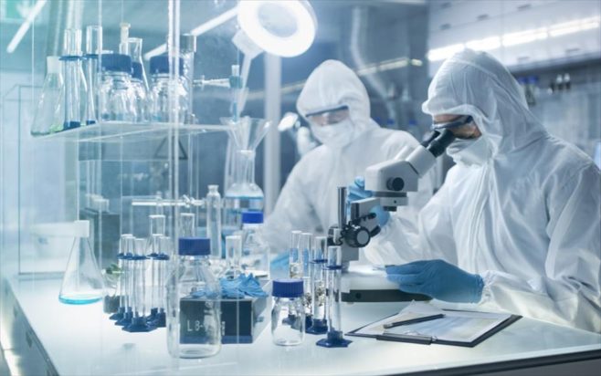 εργαστήριο - ευλογιά πιθήκων