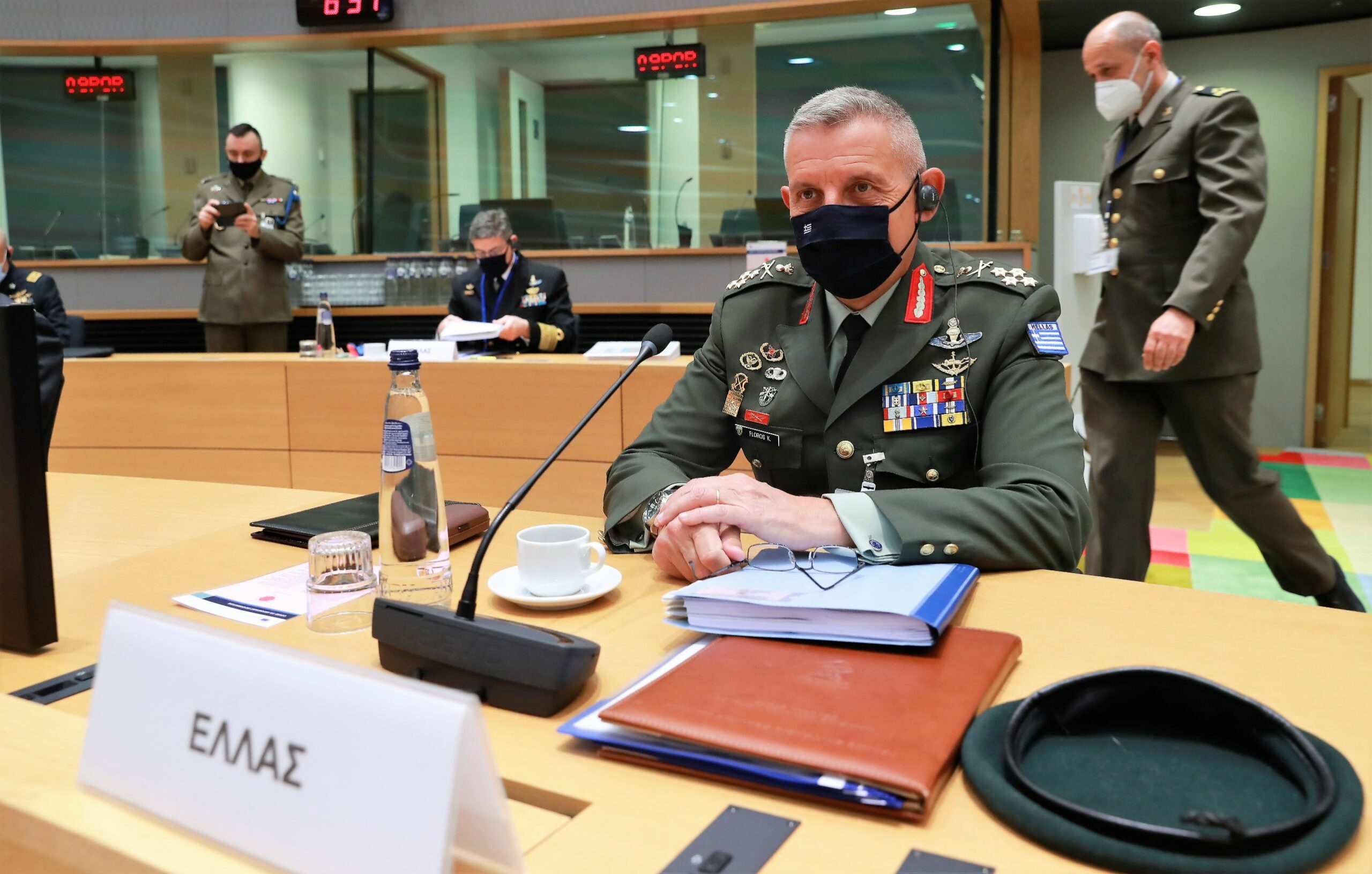 Στις Βρυξέλλες με «καρφιά» στις αποσκευές του για την Τουρκία ο Αρχηγός ΓΕΕΘΑ