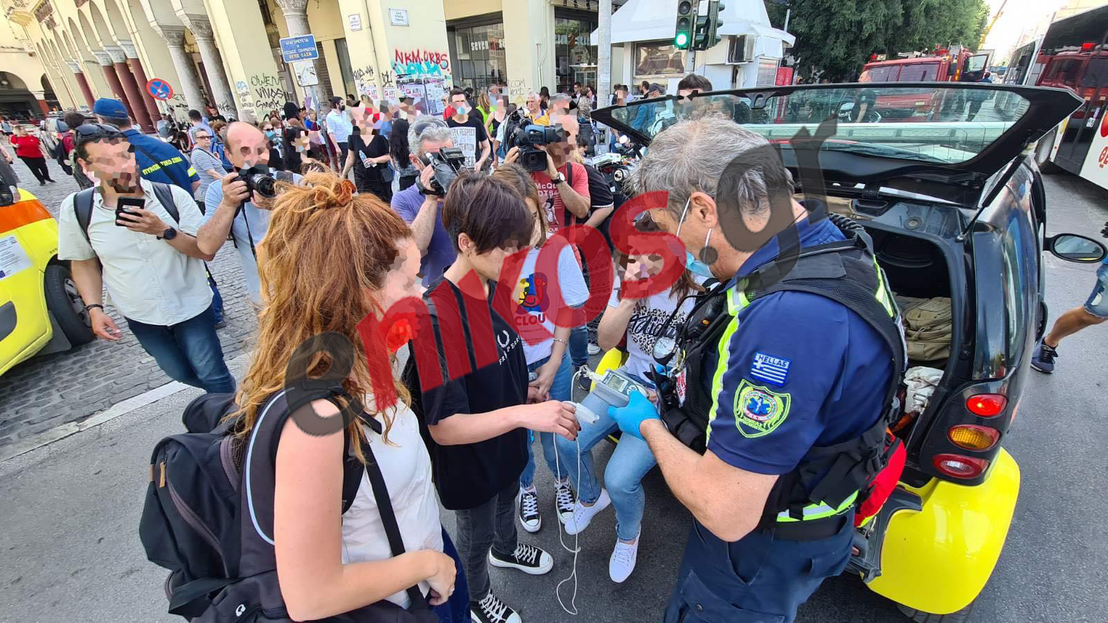 Φωτιά Θεσσαλονίκη