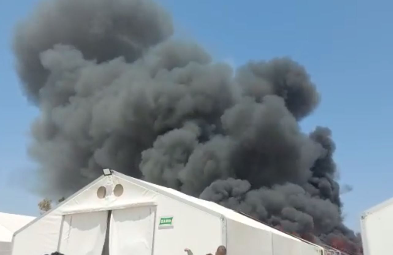 φωτιά καρά τεπέ Λέσβος