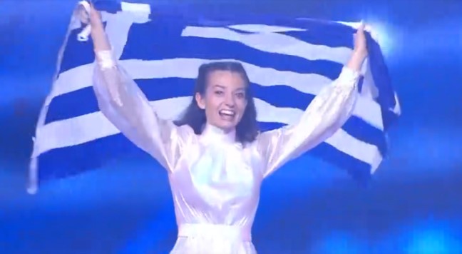 Αμάντα Γεωργιάδη: Δείτε την είσοδό της στο Pala Olimpico για τον τελικό της Eurovision 2022