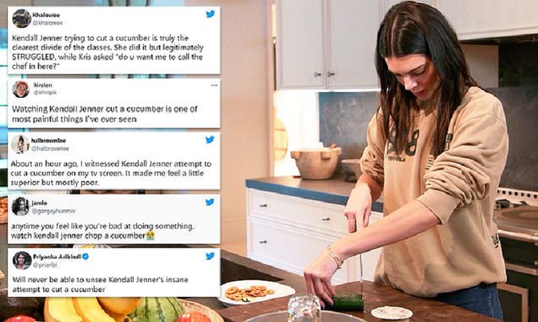 Κένταλ Τζένερ: Χαμός στο Twitter για το… αγγούρι και τις μαγειρικές της ικανότητες