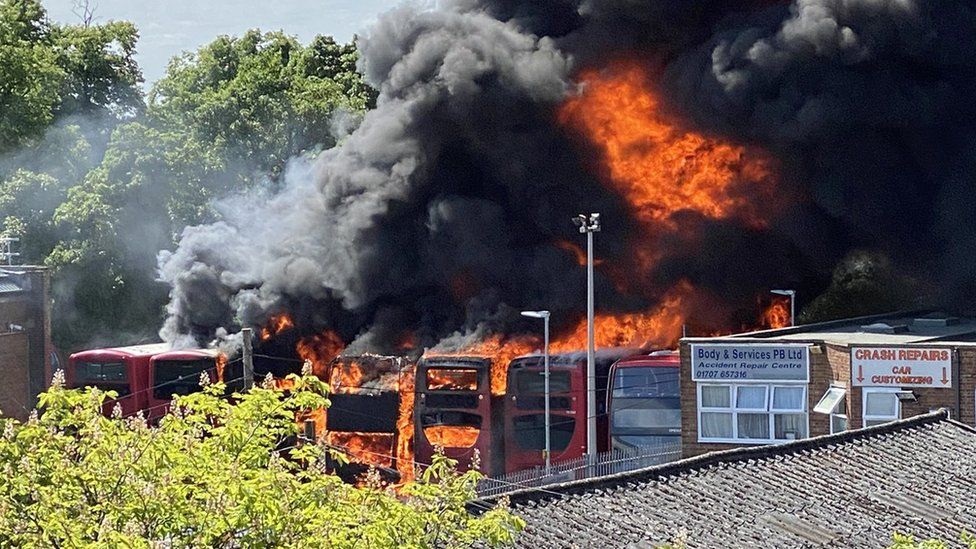 Βρετανία: Έκρηξη σε γκαράζ λεωφορείων στο Λονδίνο