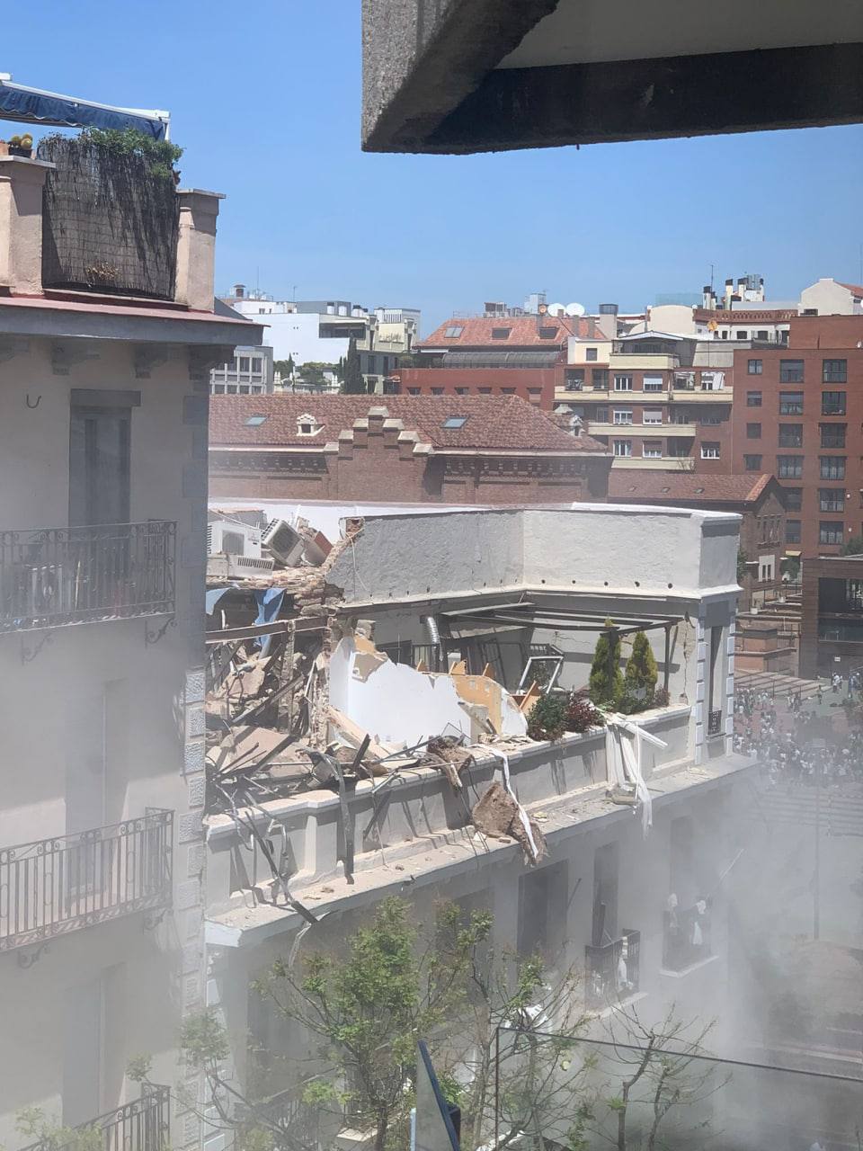 Ισπανία Μαδρίτη Έκρηξη