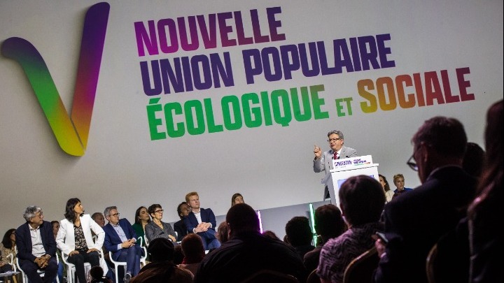 Ζαν Λυκ Μελανσόν: Το ελληνικό γράμμα «ν» είναι το νέο σήμα της παράταξής του