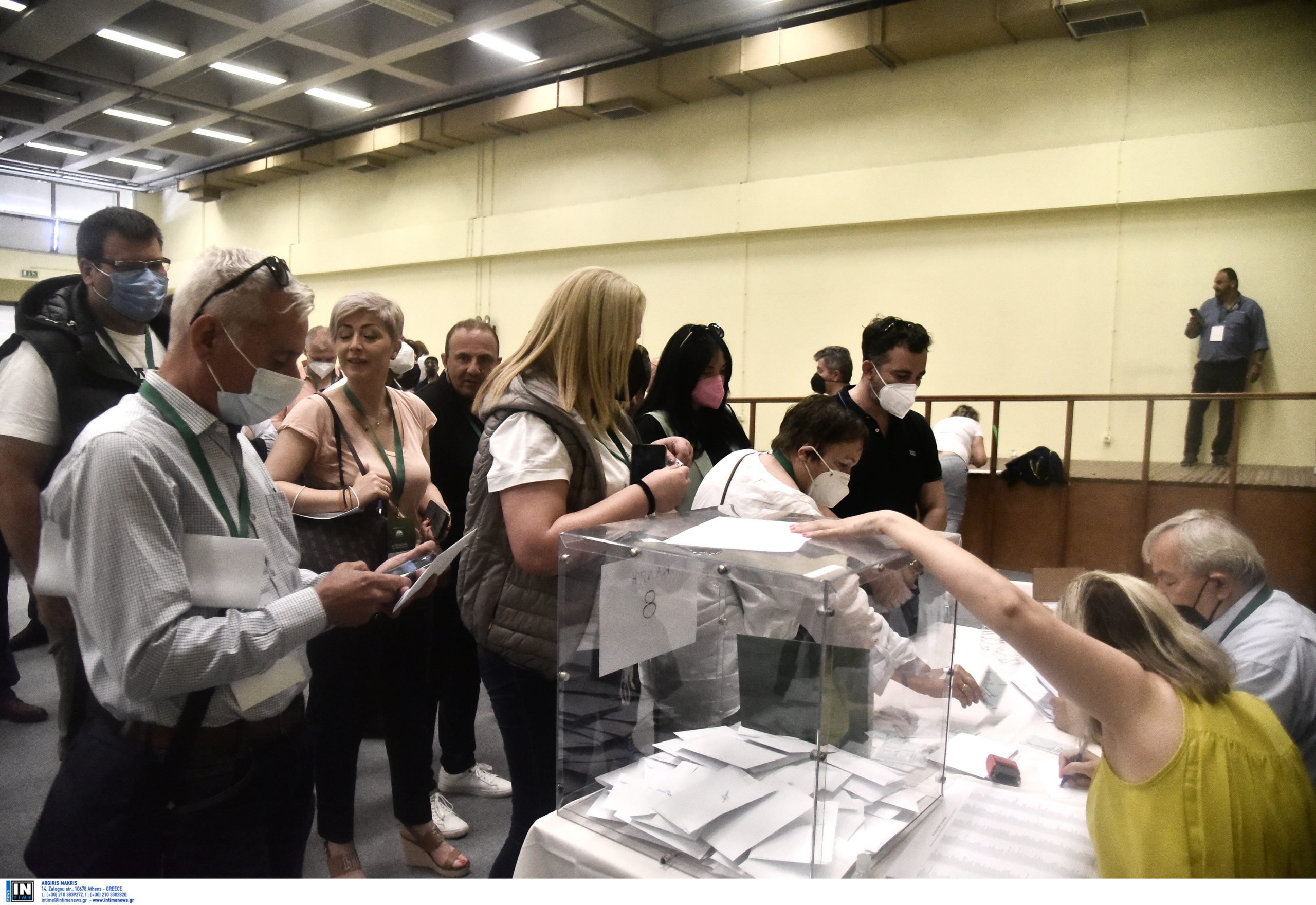 Συνέδριο ΠΑΣΟΚ – ΚΙΝΑΛ: Η ψηφοφορία για τη νέα κεντρική επιτροπή