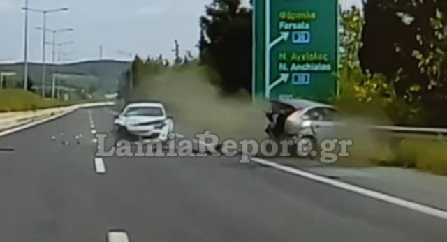 Βίντεο ντοκουμέντο: Έτσι έγινε το θανατηφόρο τροχαίο στην εθνική οδό