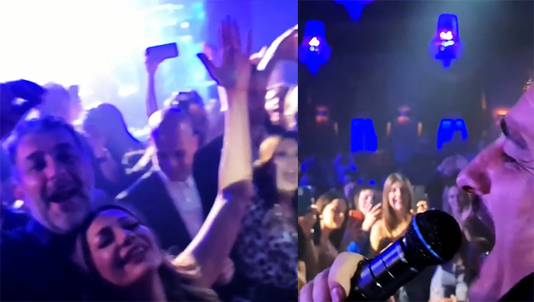 Βασίλης Χαραλαμπόπουλος: Το “έκαψε” στην πρεμιέρα της Δέσποινας Βανδή – ΒΙΝΤΕΟ