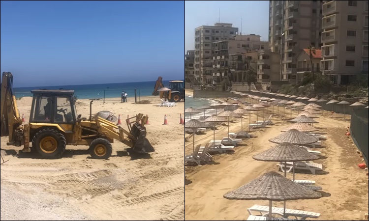 Βαρώσια- Νέα Πρόκληση: Επεκτείνουν την παραλία στην περίκλειστη περιοχή