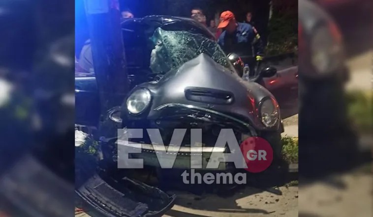 Σοκαριστικό τροχαίο στον Φάρο Αυλίδας με μια τραυματία – Την απεγκλώβισαν οι Πυροσβέστες