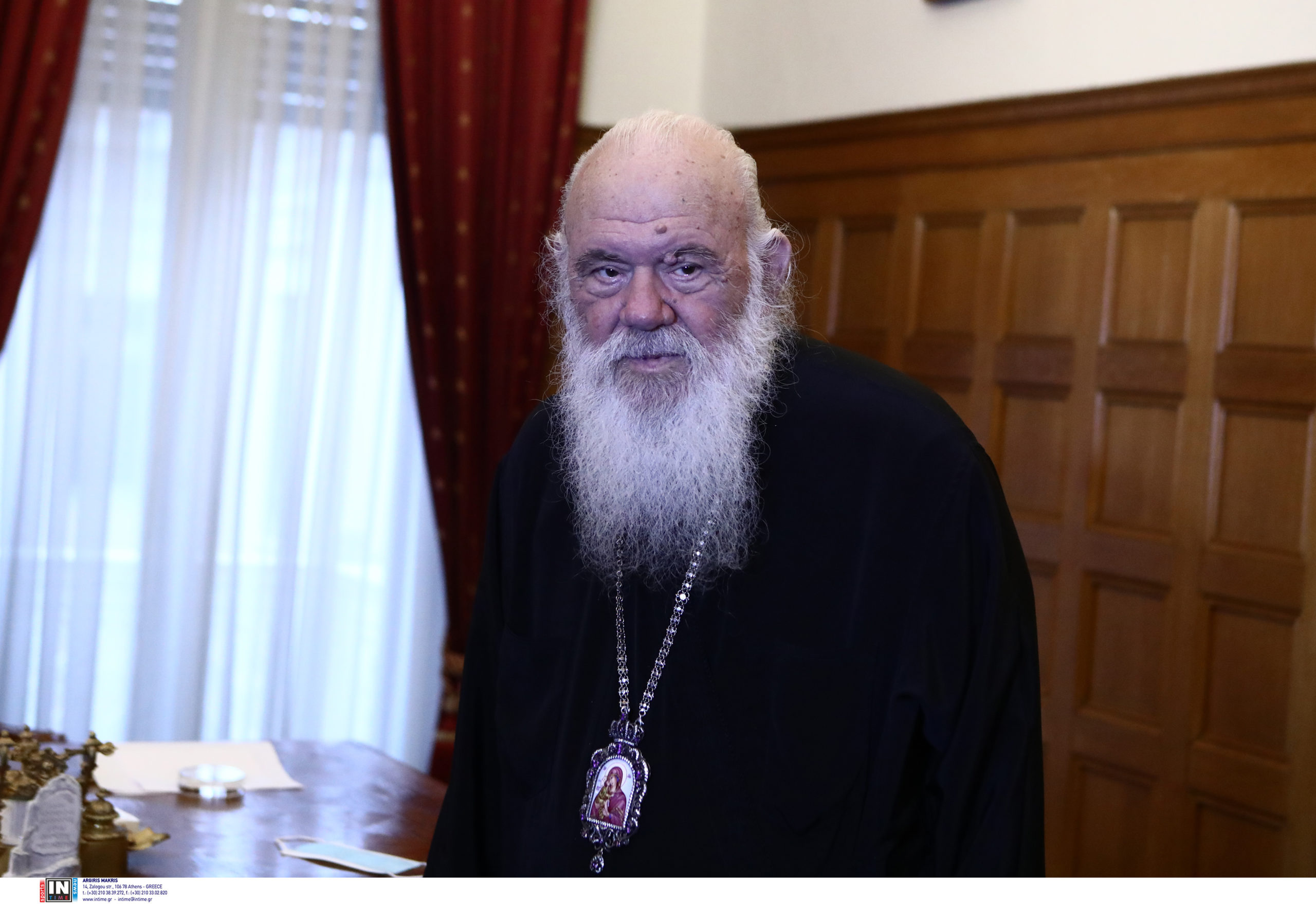 Θετικός στον κορoνοϊό ο Αρχιεπίσκοπος Ιερώνυμος