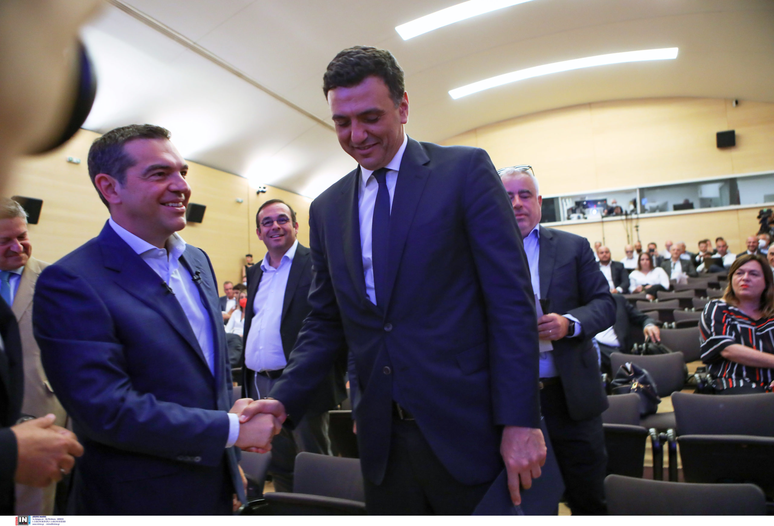 Αλέξης Τσίπρας- Βασίλης Κικίλιας- ΣΕΤΕ