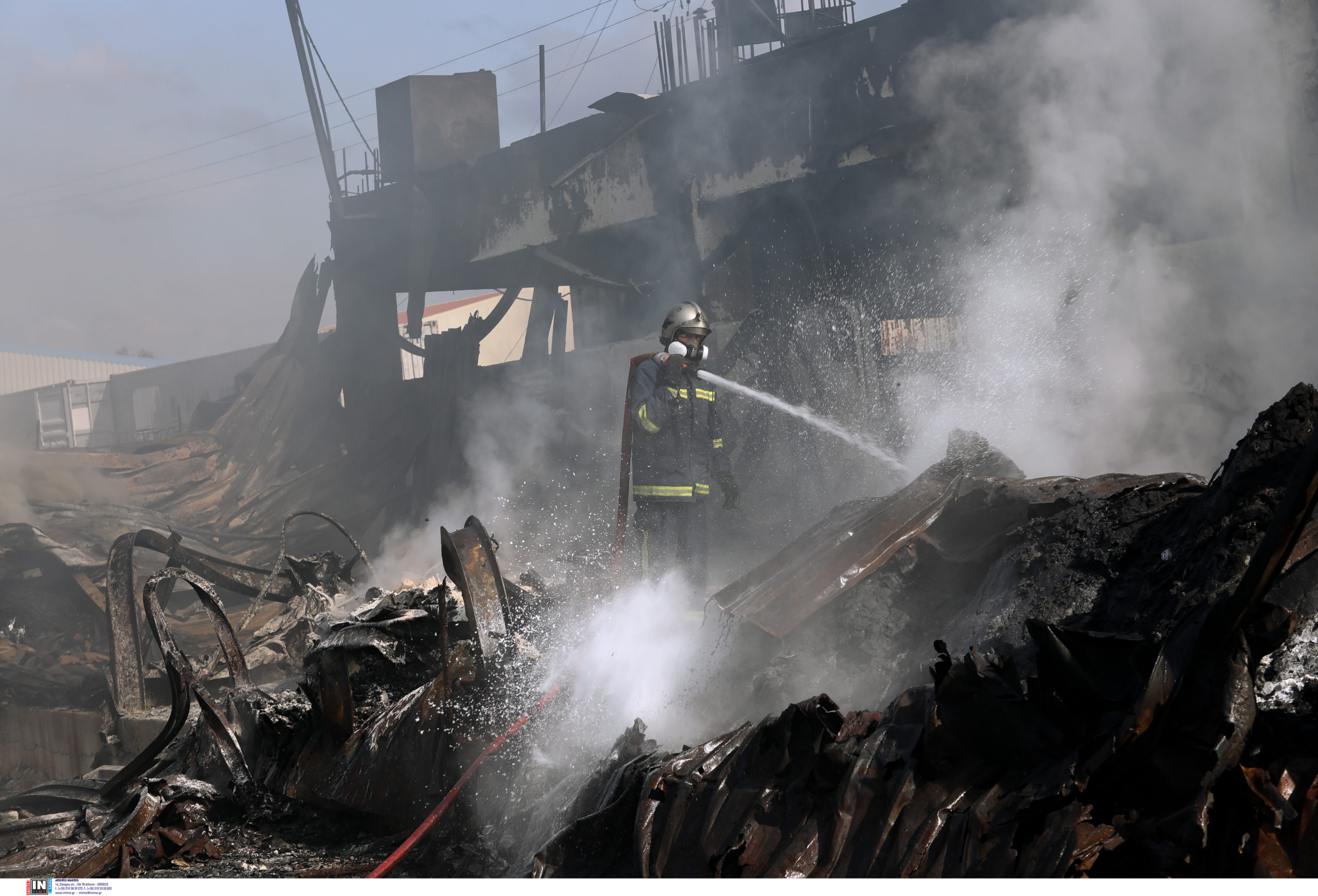 Ασπρόπυργος- φωτιά