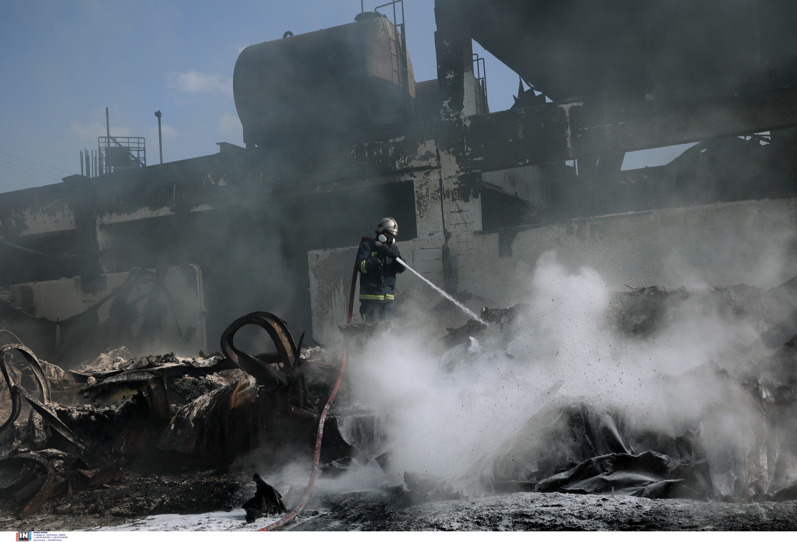 φωτιά - Ασπρόπυργος