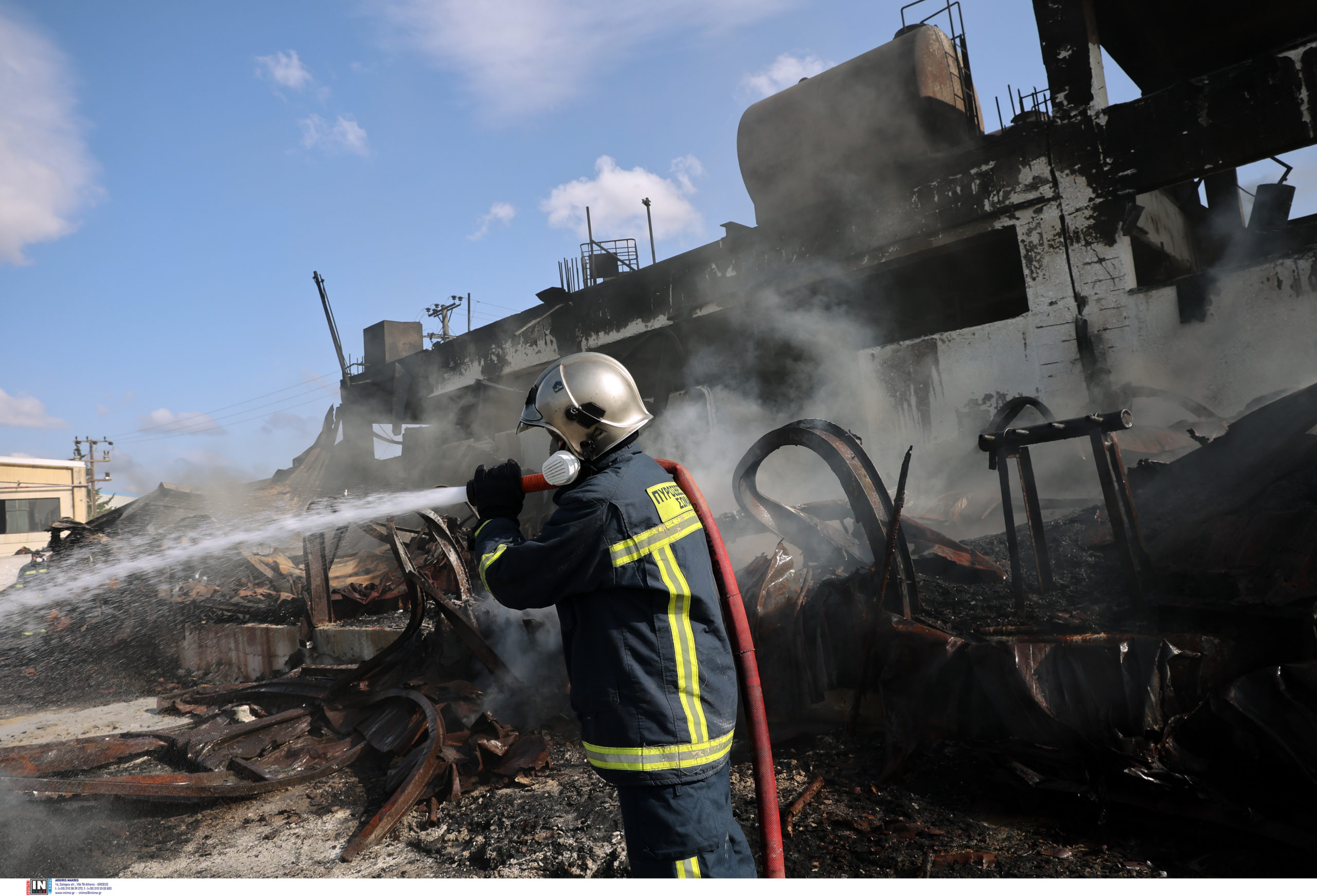 φωτιά - Ασπρόπυργος