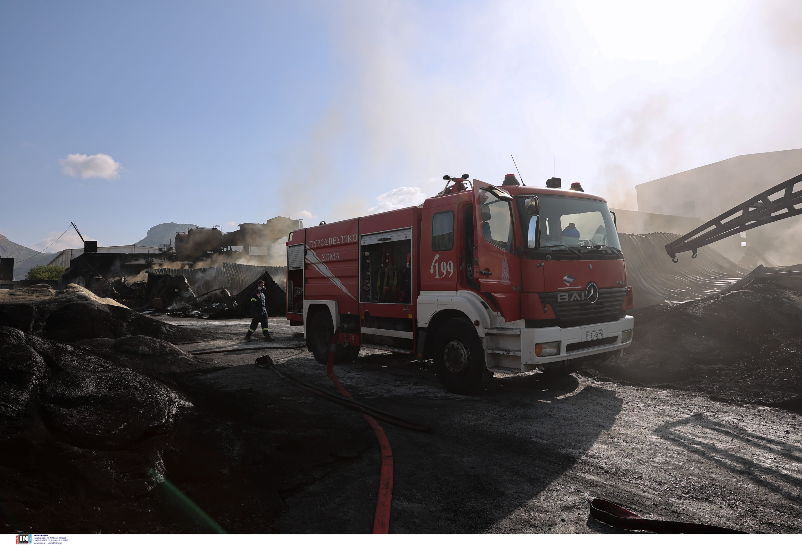 φωτιά - Ασπρόπυργος