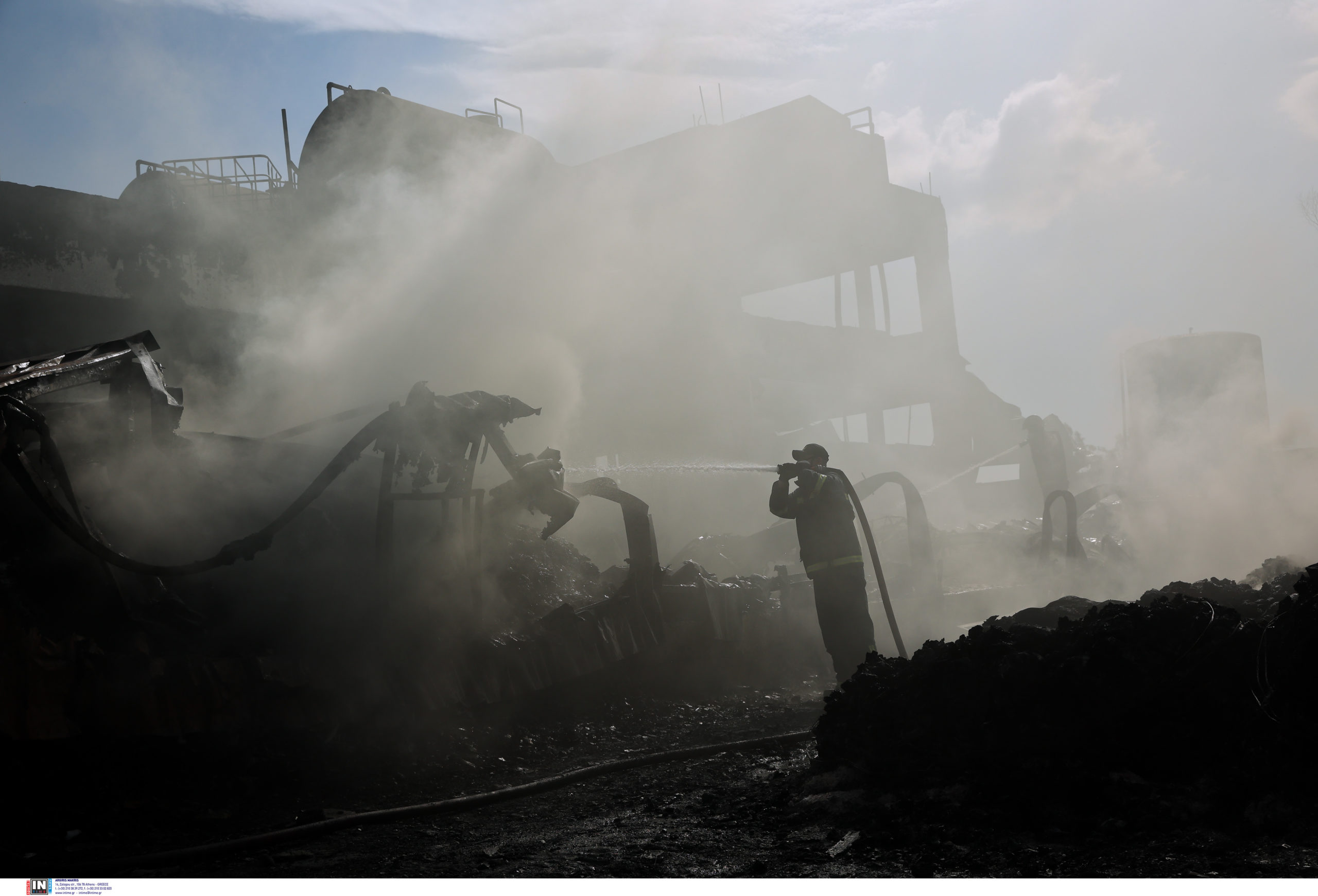 φωτιά - Ασπρόπυργος
