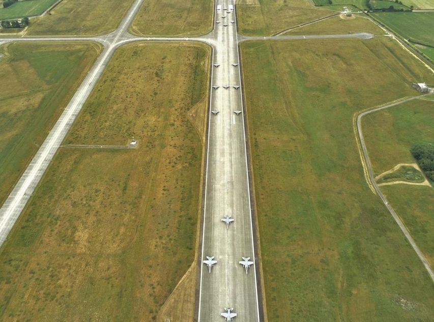 Άσκηση Elephant walk F-16