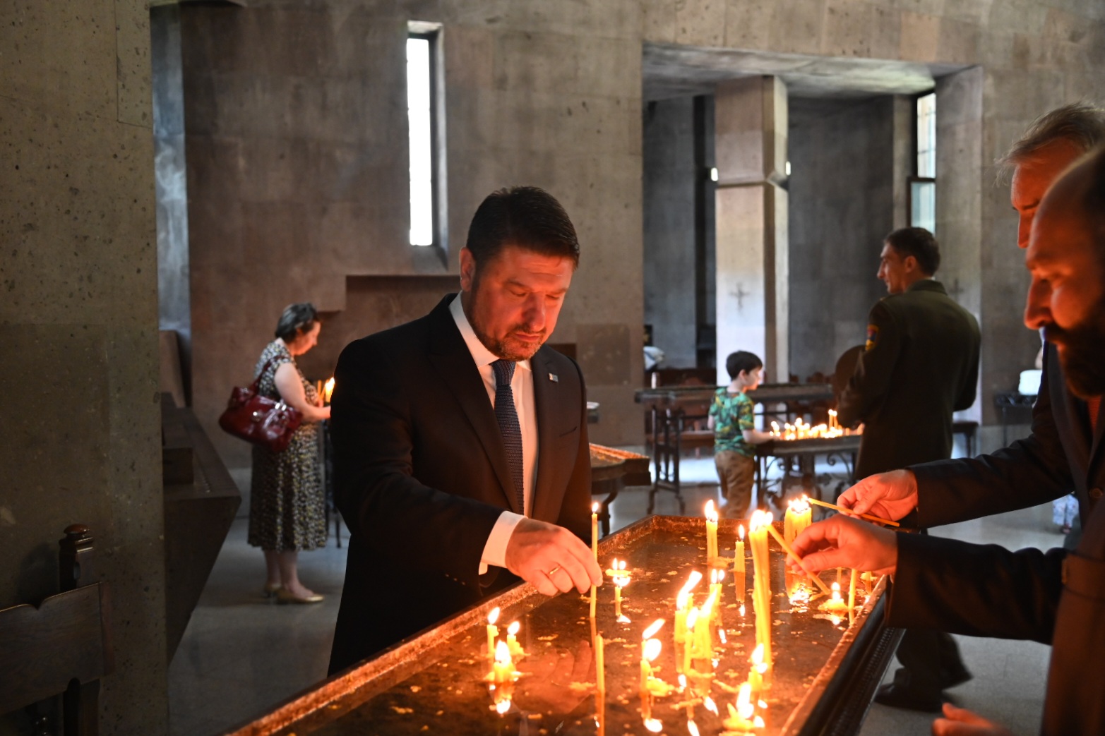 Χαρδαλιάς σε αρμενική εκκλησία