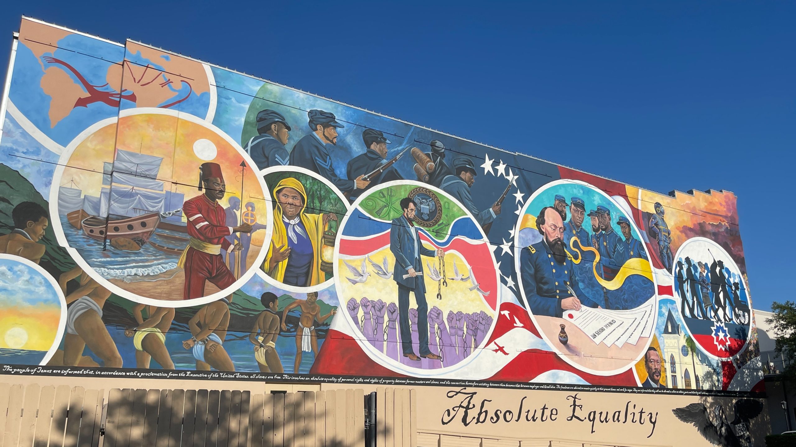 Juneteenth Absolute Equality Mural
