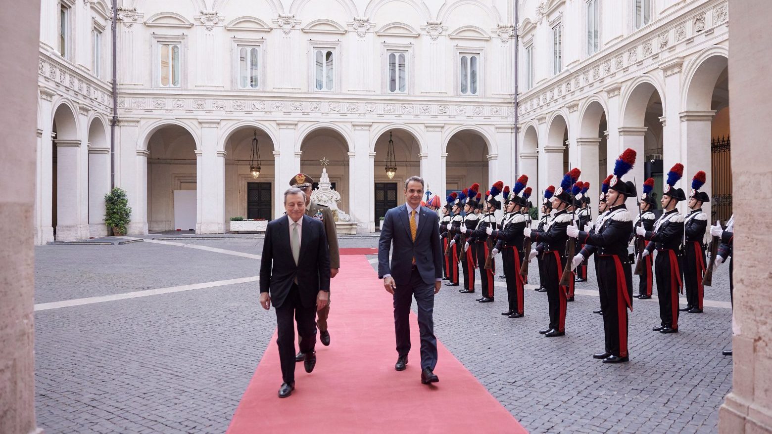 Μητσοτάκης – Ντράγκι: Ενημέρωση για την τουρκική επιθετικότητα – Τι είπαν για το φυσικό αέριο
