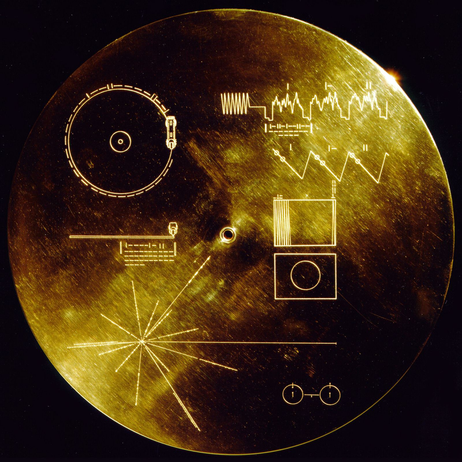 Nasa Voyager Χρυσός Δίσκος