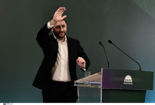 Ο Νίκος Ανδρουλάκης στην Κ.Ε. του ΠΑΣΟΚ ΚΙΝΑΛ